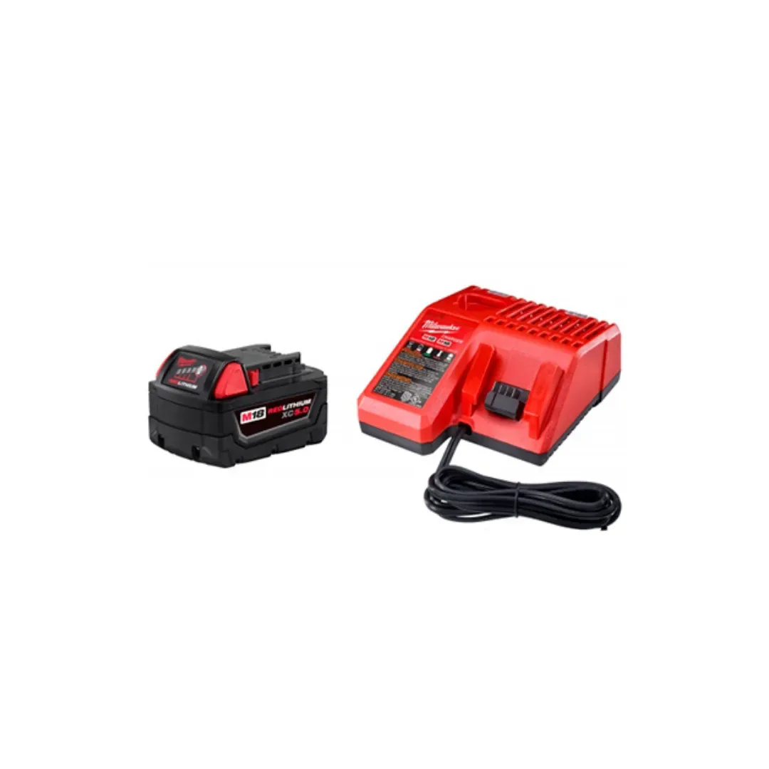 Kit Cargador M12/M18 + Batería 5.0Ah 18V Milwaukee