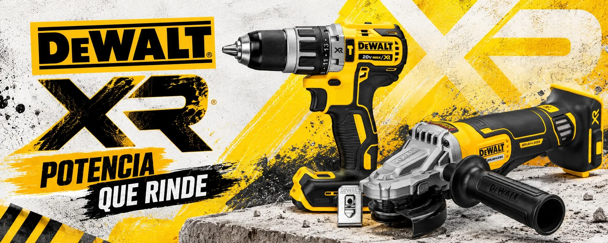 DEWALT XR: potencia que rinde