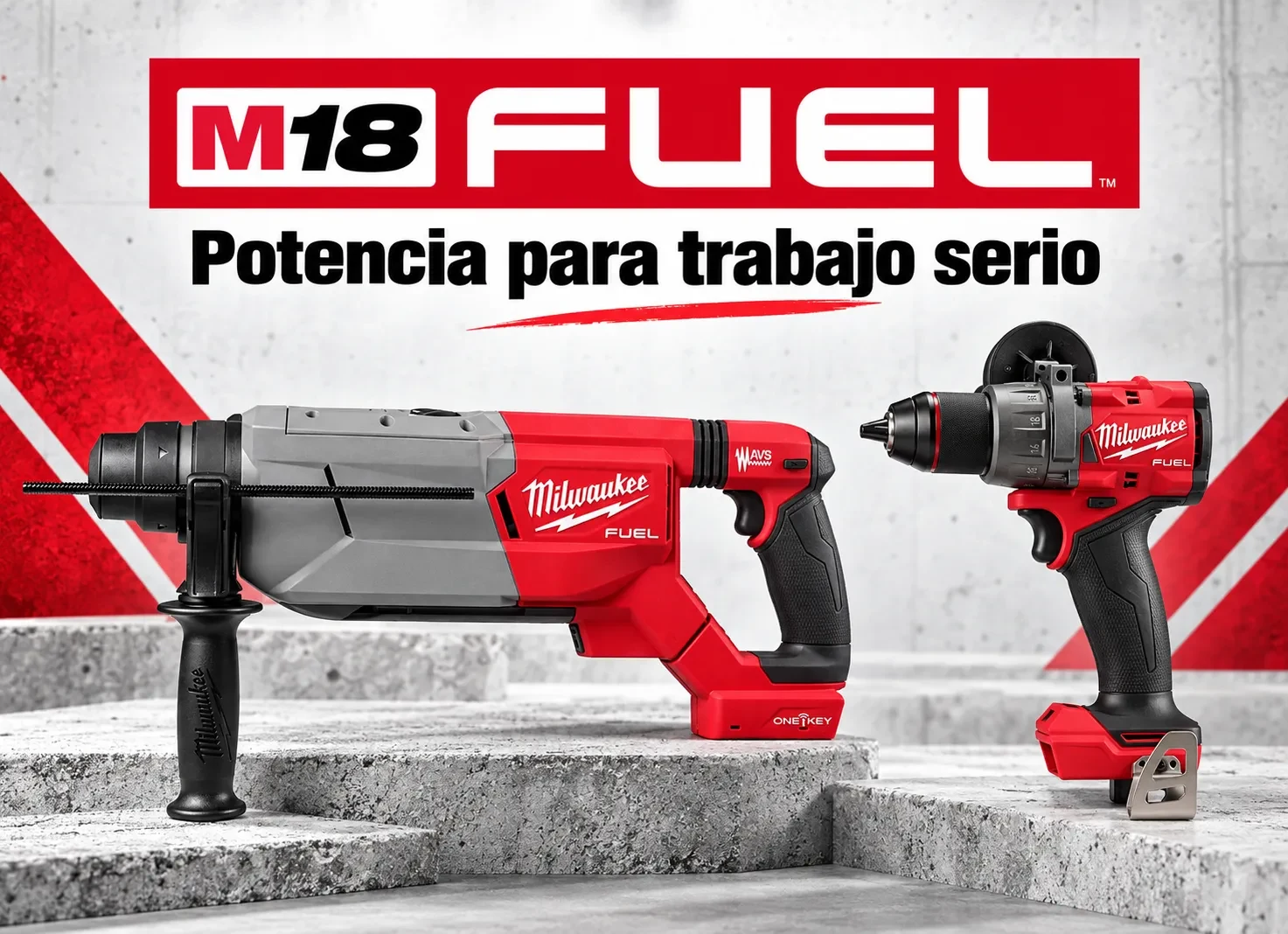 M18 FUEL - Potencia profesional inalambrica