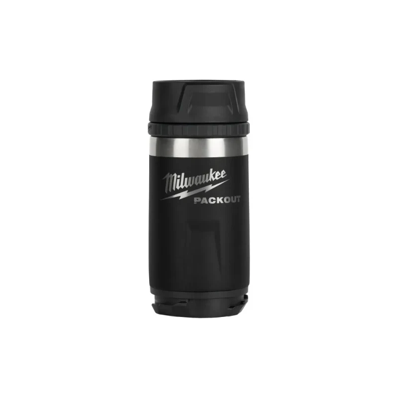 Botella Térmica Aislada 12 oz con Tapa Sip PACKOUT MILWAUKEE 48-22-8391B1