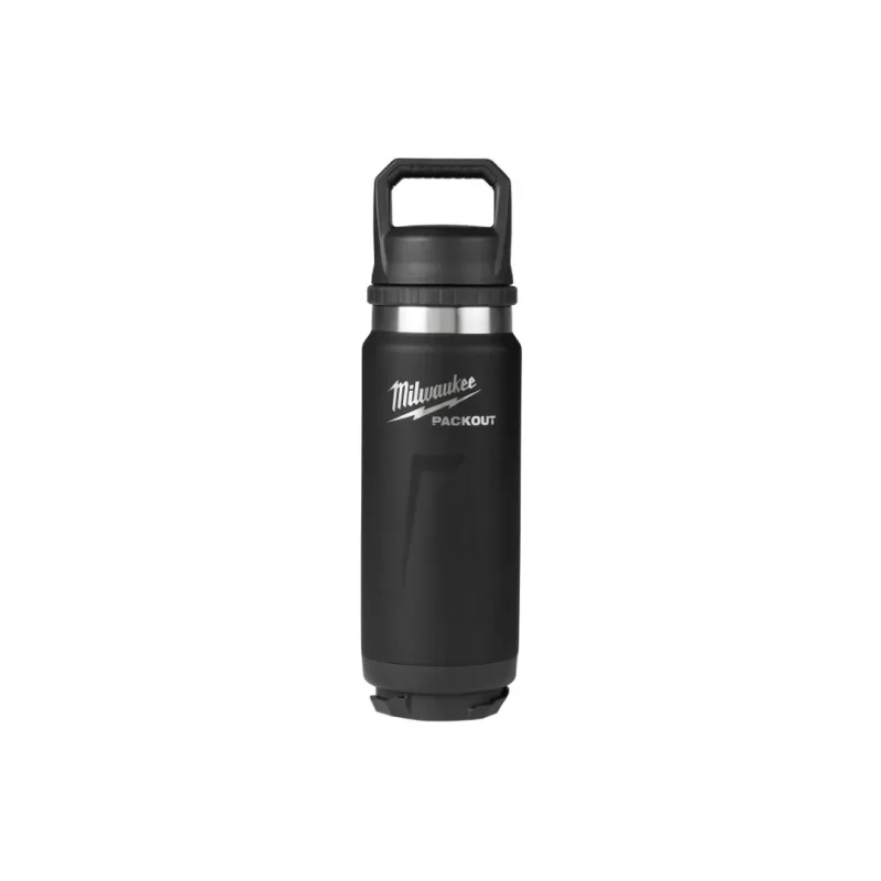 Botella Térmica Aislada 24 oz con Tapa Chug PACKOUT MILWAUKEE 48-22-8396B1