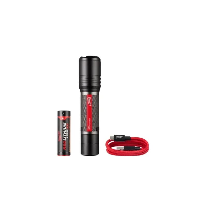Linterna de Enfoque Deslizante 2.000 Lúmenes REDLITHIUM USB MILWAUKEE 2162-211