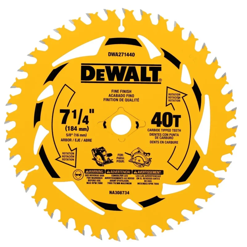 Disco Sierra Circular 7-1/4