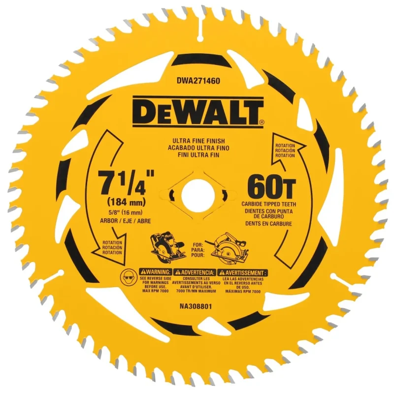 Disco Sierra Circular 7-1/4