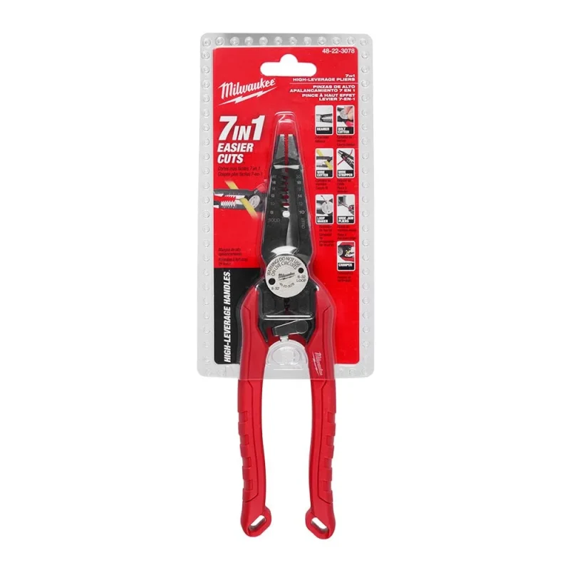 Alicate Pelacable 7 en 1 MILWAUKEE 48-22-30781