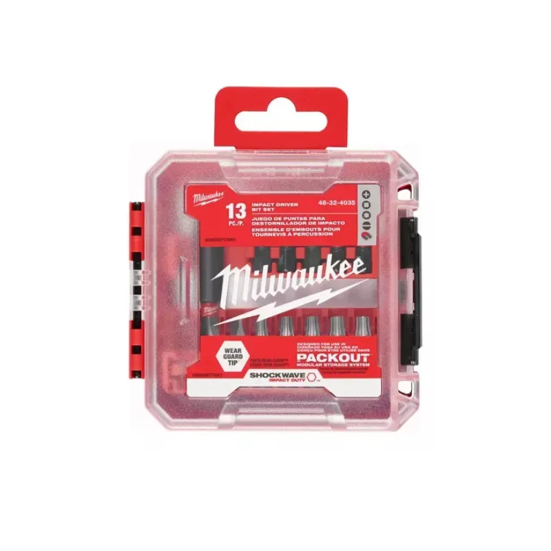 Set De Puntas De Impacto Shockwave™ De 13 Piezas MILWAUKEE 48-32-40351