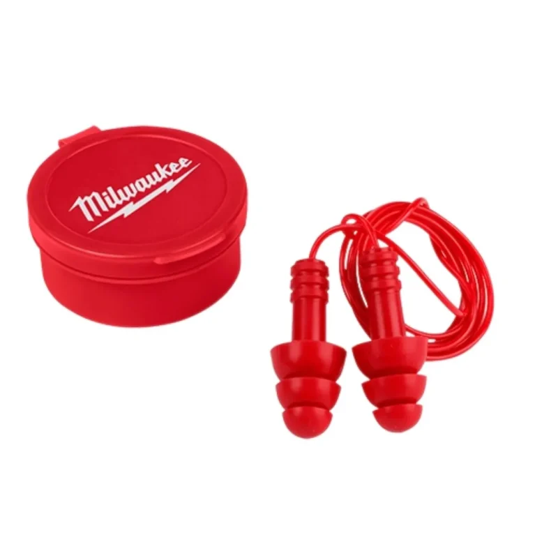 Tapones Auditivos Reutilizables con Cordón Pack x3 MILWAUKEE 48-73-31511