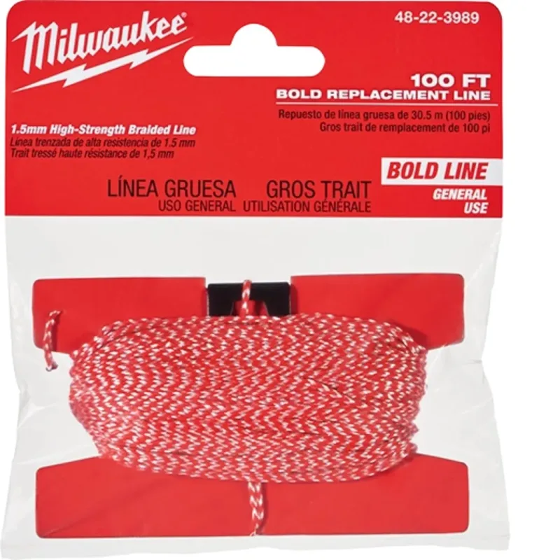 Cordel de Repuesto Grueso 100 ft (1,5mm) MILWAUKEE 48-22-39891