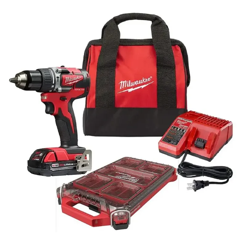 Kit Taladro Percutor/atornillador Inalámbrico 18v MILWAUKEE 2802-159CPO1