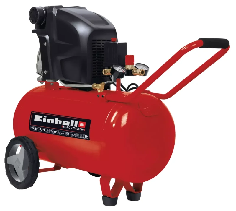 Compresor De Aire De 50l 2,5hp 1800w Eléctrico 220v EINHELL 40104401