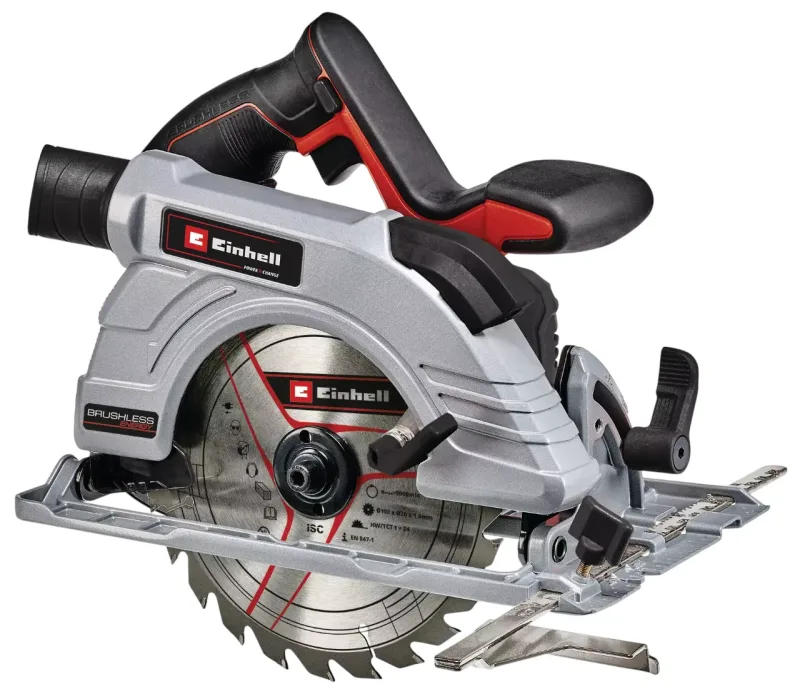 Sierra Circular Inalámbrica Einhell Power X-change Te-cs 18/190 Li Bl - Solo 190mm Roja 18v1