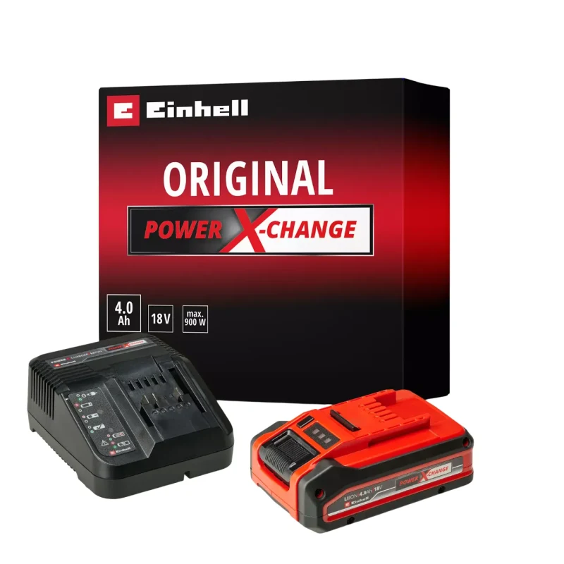 Kit Cargador Más Batería 4ah 18v EINHELL 4ah Plus Pxc Starter KIT1