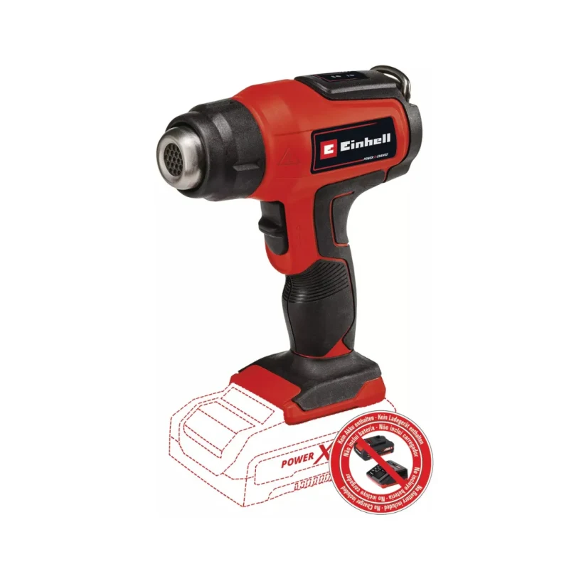 Pistola De Calor Inalámbrica 18v EINHELL Te-ha 18 LI-SOLO1