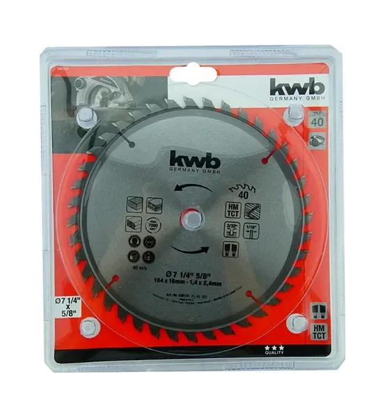 Disco Sierra Circular 7-1/4