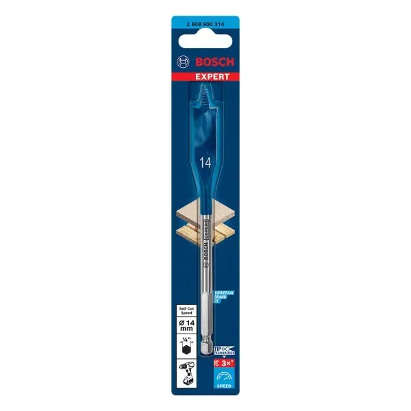 Broca Paleta 14 mm 152 mm SelfCut Speed BOSCH 26089003140001