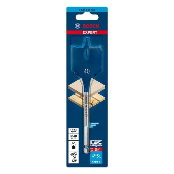 Broca Paleta 40 mm 152 mm SelfCut Speed BOSCH 26089003300001