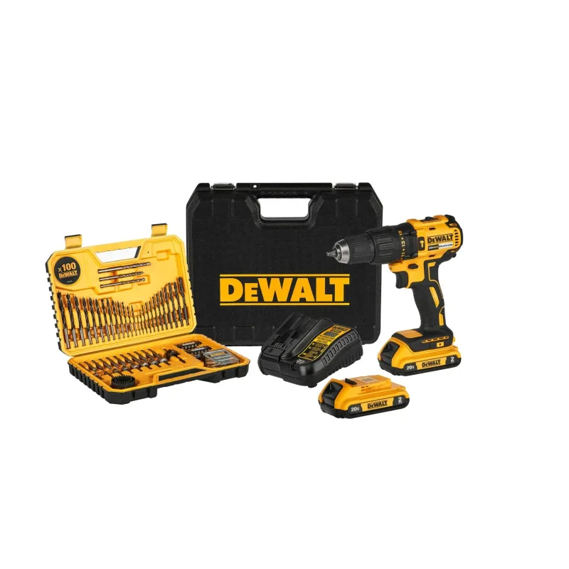 Kit De Taladro Atornillador/percutor 13 mm Inalámbrico 20v Max DEWALT DCD7781S2A-B21
