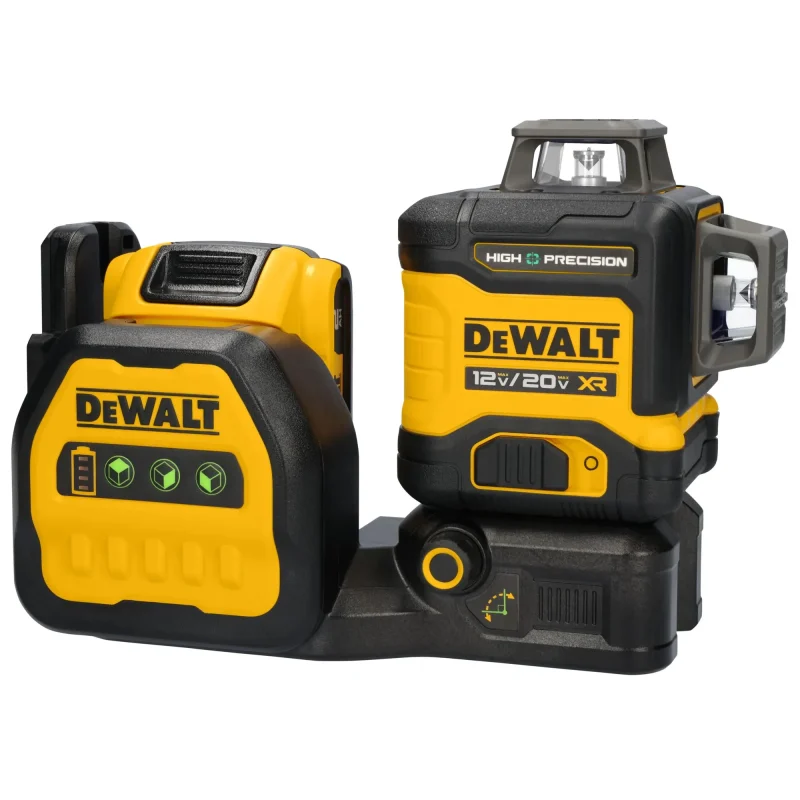 Nivel Láser De Alta Precisión 3 X 360° Verde Inalámbrico 20v Max Xr DEWALT DCLE34033D11