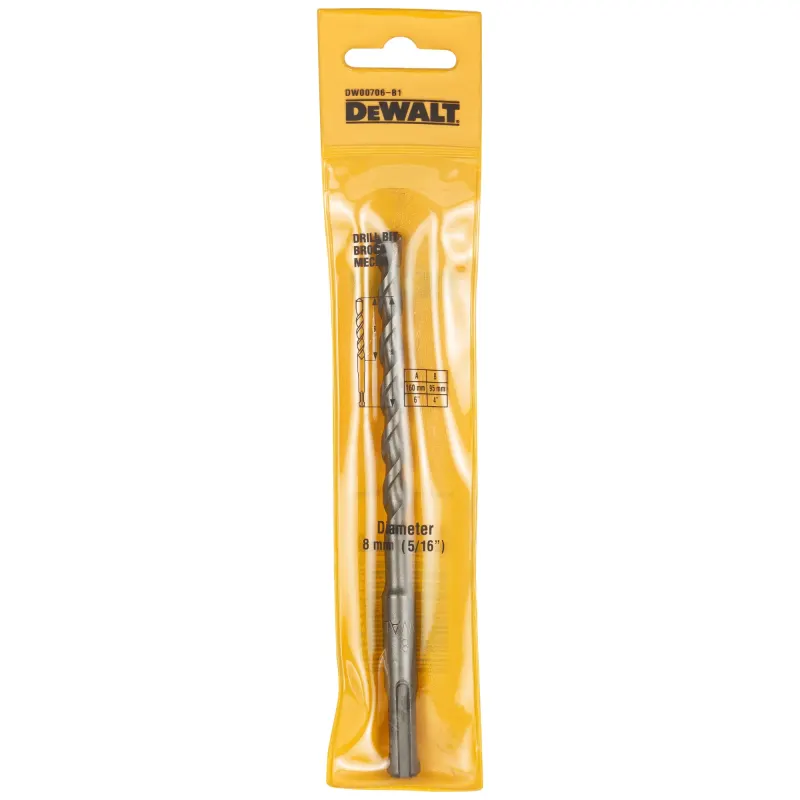 Brocas Sds Plus 8 mm DEWALT DW007061