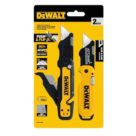 Kit Cartoneros Plegables De Uso General Atomic Compact Series DEWALT DWHT109951