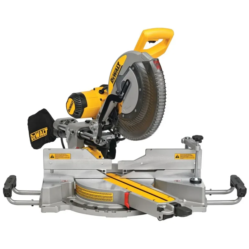 Sierra Ingleteadora Telescópica de Doble Bisel 12¨  DEWALT DWS780-B21