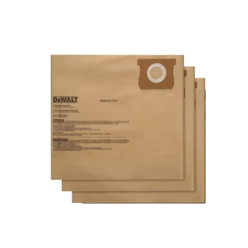 Bolsa de filtro desechable para aspiradora de seco y húmedo DEWALT DXVA19-41011