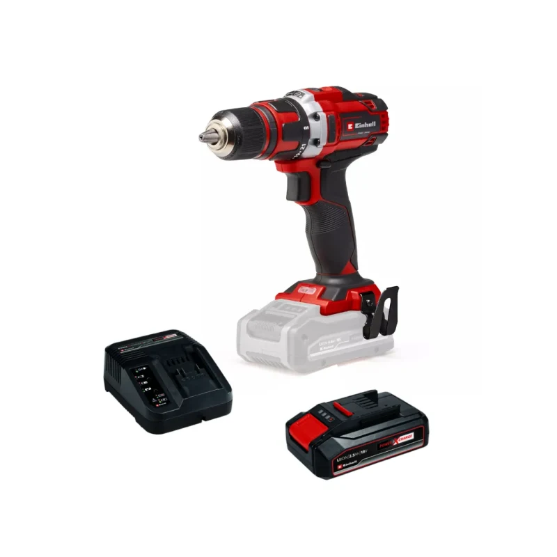 Kit Taladro Atornillador De 13 mm Mas Batería Y Cargador 18v EINHELL 4513925/ 45120971