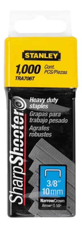 Caja De 1000 Grampas De 3/8