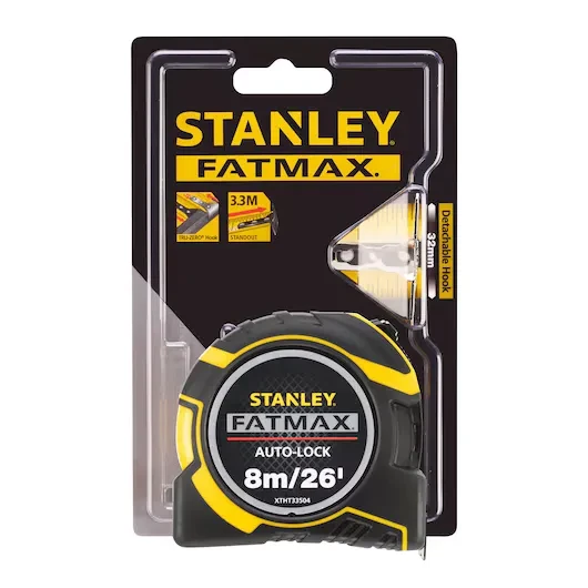 Cinta MÃ©trica Fatmax 8m26 Xtht0-33504 Stanley1