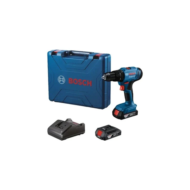 Kit Taladro Percutor Atornillador 13mm 60 Nm 18V Professional BOSCH 06019K91E10001