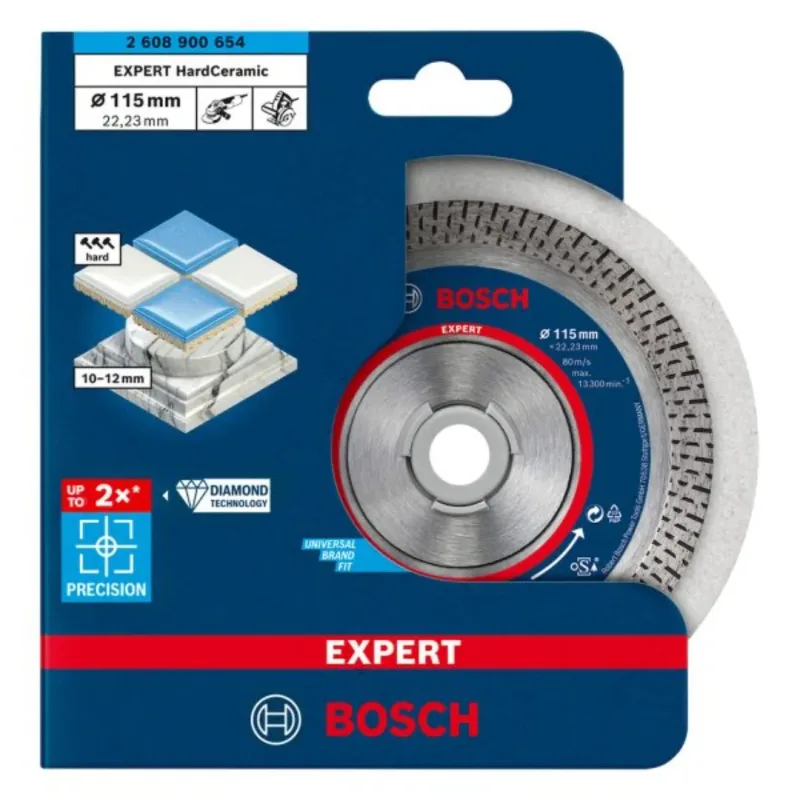 Disco Diamantado de Corte Expert HardCeramic 115mm BOSCH 26089006541