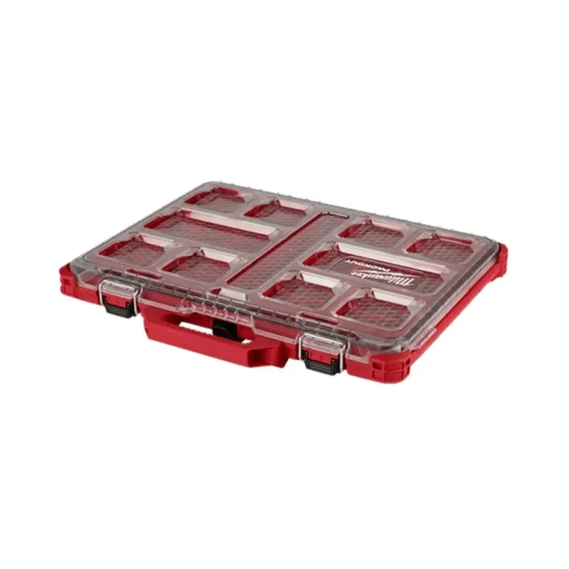 Organizador de Perfil Bajo 10 Compartimentos PACKOUT MILWAUKEE 48-22-84311