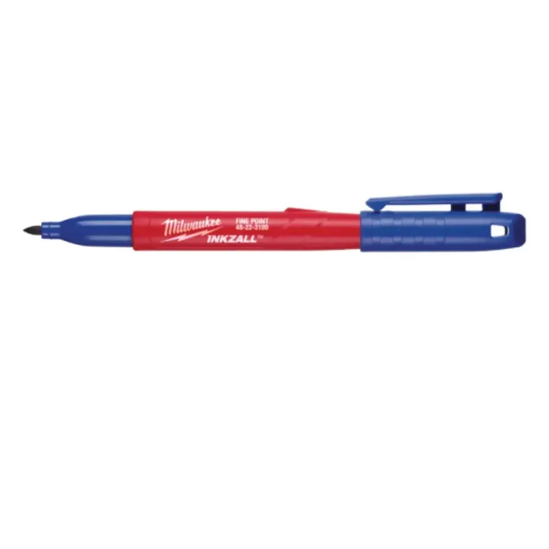 Marcador Punta Fina Azul INKZALL MILWAUKEE 48-22-31801