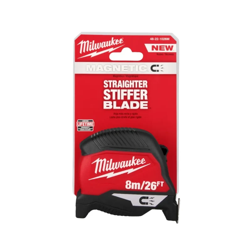Huincha de Medir Magnética 8 m / 26 ft MILWAUKEE 48-22-1026M1
