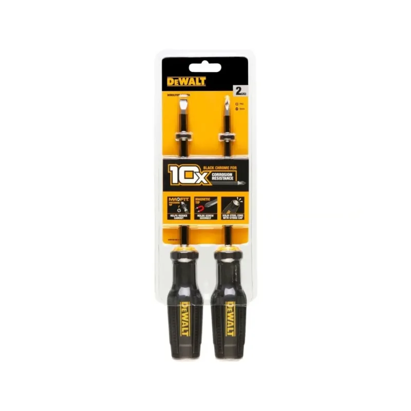 Juego 2 Atornilladores MAX FIT® Full Fit DEWALT DWHT62057-01