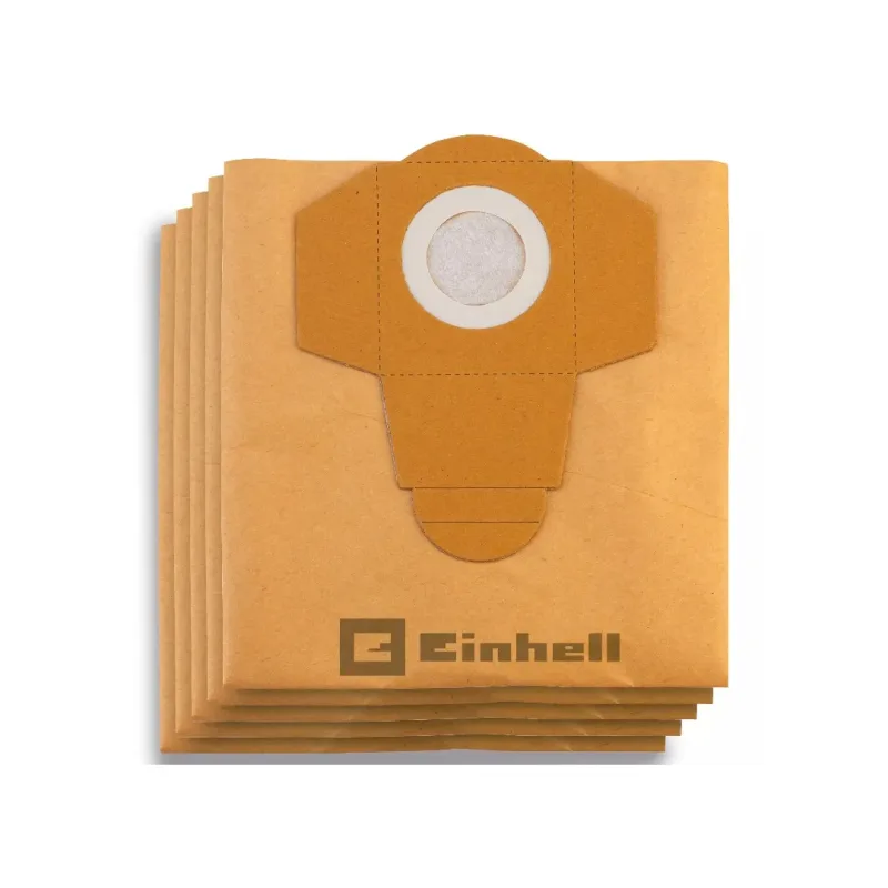 Set de Filtros de Papel 20 L para Aspiradora Húmedo/Seco (5 unidades) EINHELL 23511522