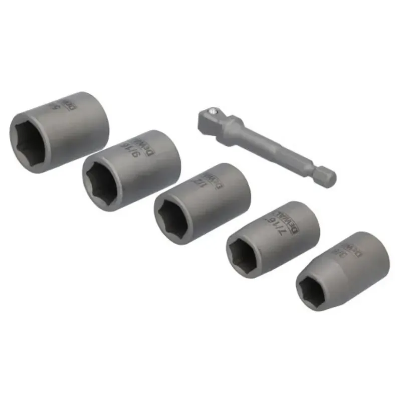 Set Extractor de Pernos MAXFIT ULTRA 5 Piezas DEWALT DWAFBEXTRACT51