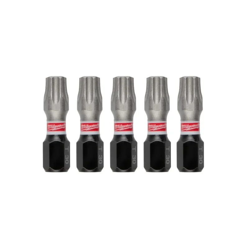 Set 5 Puntas de Impacto TORX T30 1