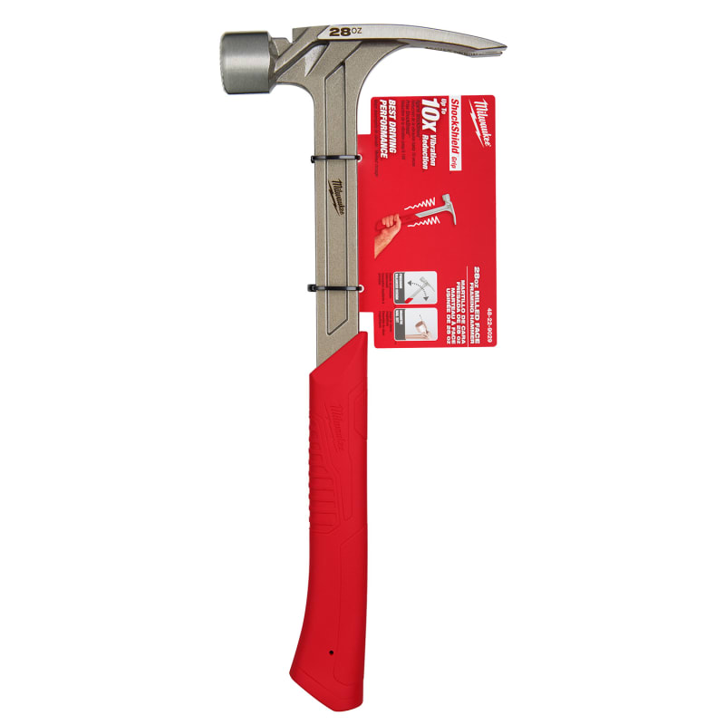 Martillo Carpintero Cara Fresada 28 oz MILWAUKEE 48-22-90291