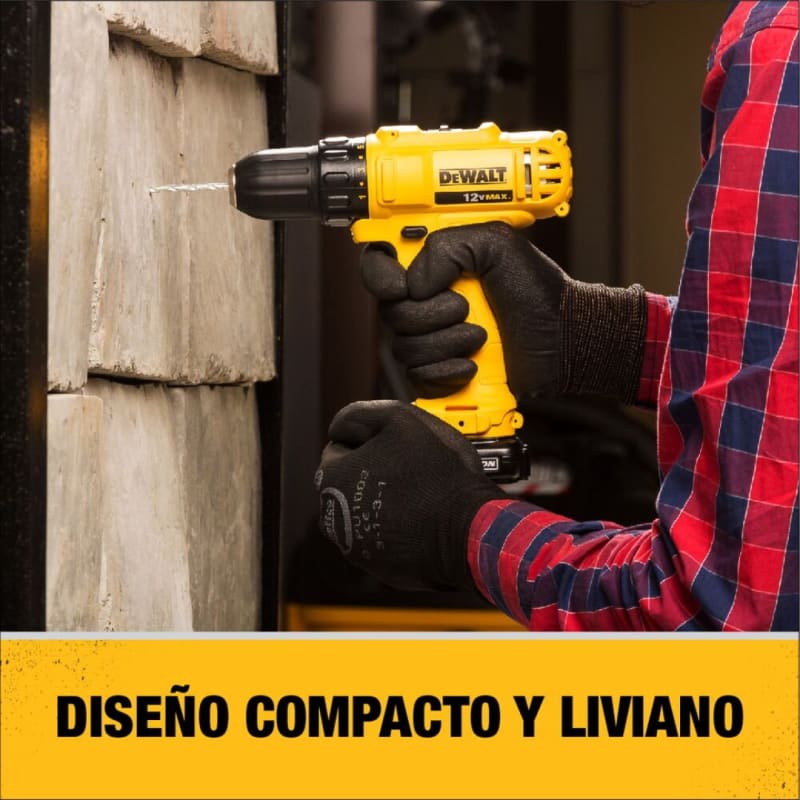 Kit Taladro Atornillador Compacto 3/8
