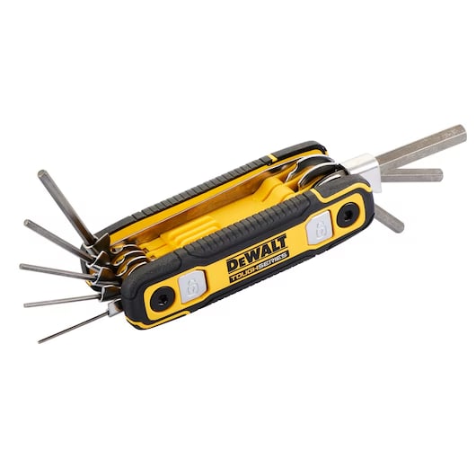 Llave Hexagonal Métrica Plegable con Bloqueo TOUGHSERIES DEWALT DWHT70267 (MM)2