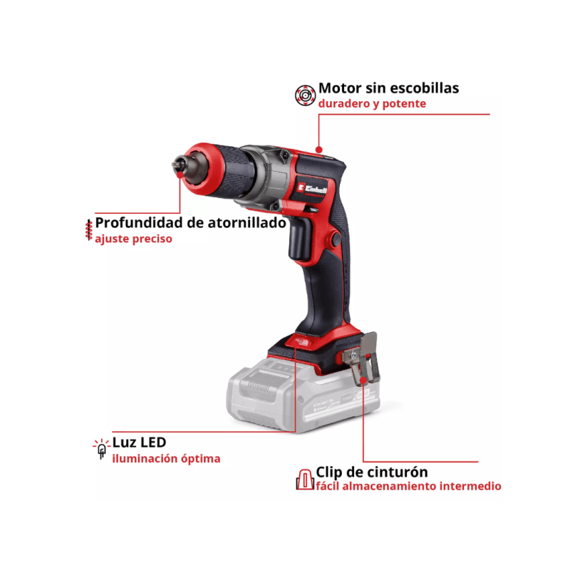 Atornillador Drywall Inalámbrico 18 V TP-DY 18 Li BL EINHELL 42610103
