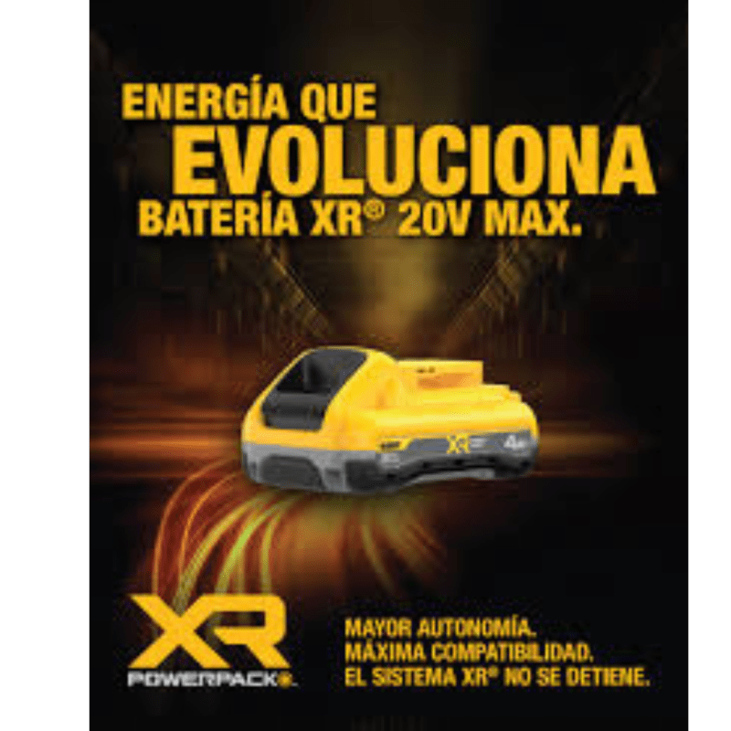 Batería  4 AH 20 V MAX  XR DEWALT DCB2104B-B32