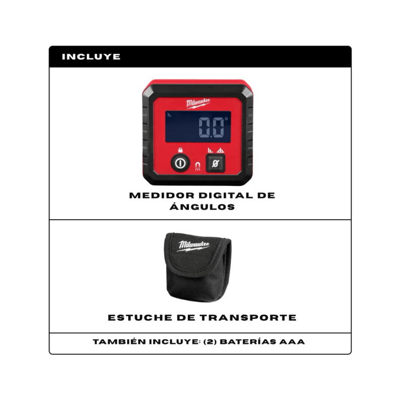 Medidor de Ángulos Digital MILWAUKEE 48-22-56022