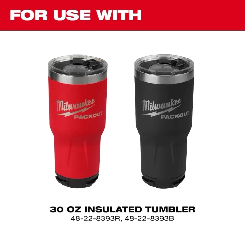 Tapa para Vaso Térmico PACKOUT 30 oz MILWAUKEE 48-22-8393L2