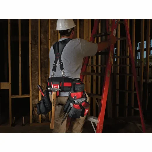 Cinturón Porta Herramientas Y Tirantes Profesional MILWAUKEE 48-22-81202