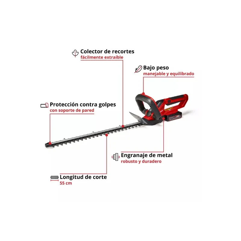 Kit Cortasetos Inalámbrico 18v Power X-change EINHELL 34105062