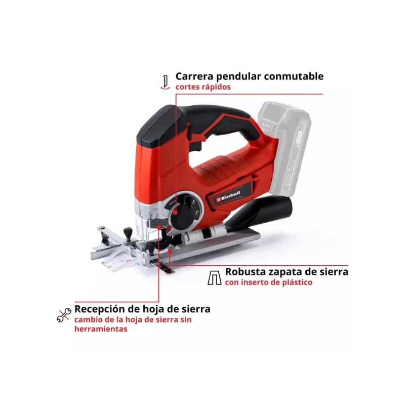 Sierra Caladora Inalámbrica 18v Te-js EINHELL 43212012