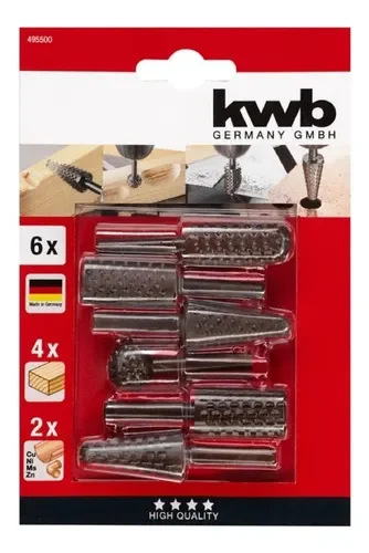 Set De Fresas Para Taladro KWB 494955001