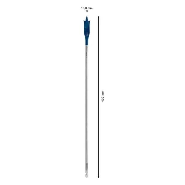 Broca Paleta 16 mm 400 mm SelfCut Speed BOSCH 26089003430002